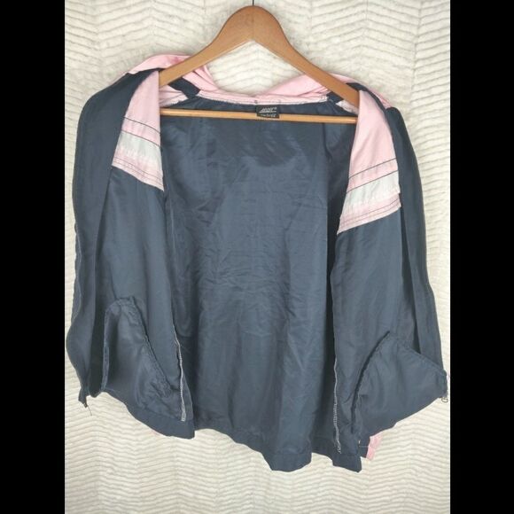 Vintage 90's Argee Windbreaker Zip Jacket Sz Large - Picture 7 of 7